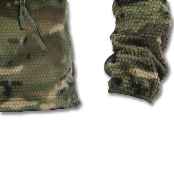 Кофта флисовая с капюшоном Kiborg Jacket Grid Fleece Multicam S 1243-S фото