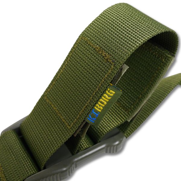 Ремінь 2-точковий Kiborg Gun Sling G-2 з пряжкою швидкого регулювання Triple-X Olive 8030 фото