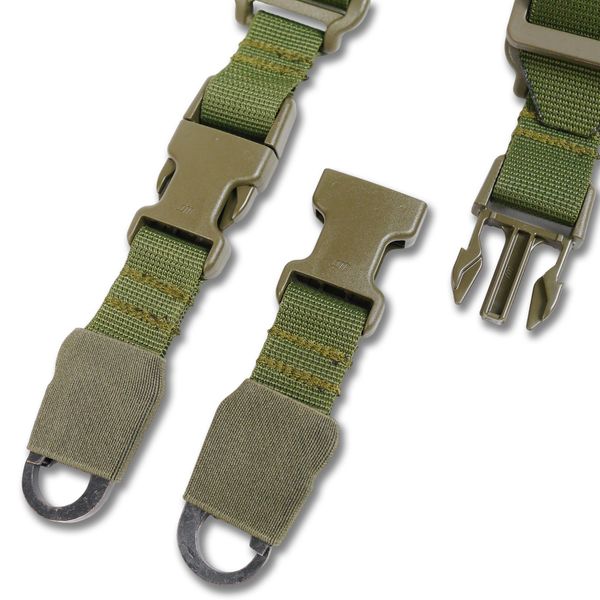 Ремінь 2-точковий Kiborg Gun Sling G-2 з пряжкою швидкого регулювання Triple-X Olive 8030 фото