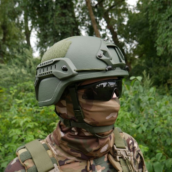 Шолом MICH 2000 Helmet PE NIJ IIIA хакі L 7053-L фото